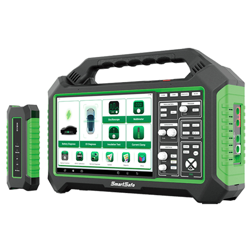 عیب یاب (دیاگ) خودروهای برقی و هیبرید مدل P03 با قابلیت تشخیص مجموعه باتری+4 ابزار تشخیصی