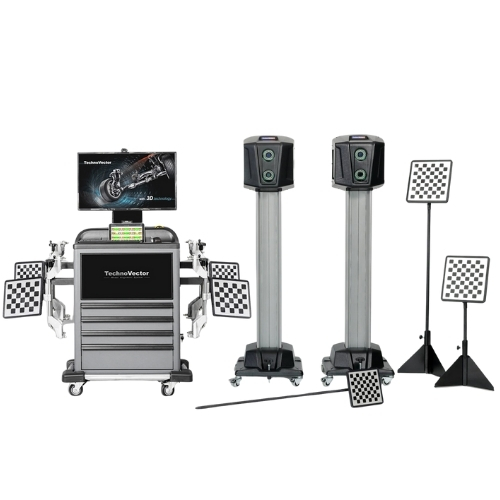 تنظیم فرمان سنگین TechnoVector مدل 7204HTMC دو محور با ستونهای متحرک- ارتباط WiFi