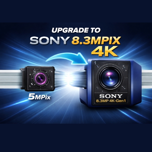 ارتقاء سیستم اپتیک 5MPix به سیستم اپتیک Sony 8.3MPix-4K (Gen1)